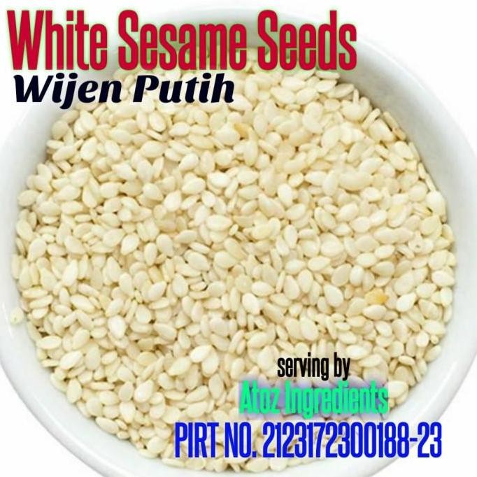 

Terlaris White Sesame Seed 50Gram/ Wijen Putih 50Gram