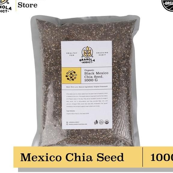 

Granola Addict Bla Chia Eed Meico Organic Organi 1G