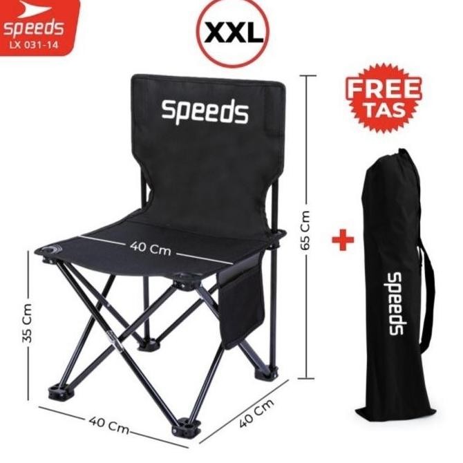 Kursi Lipat Outdoor Portable Kursi camping Bangku Gunung Speed (XL)