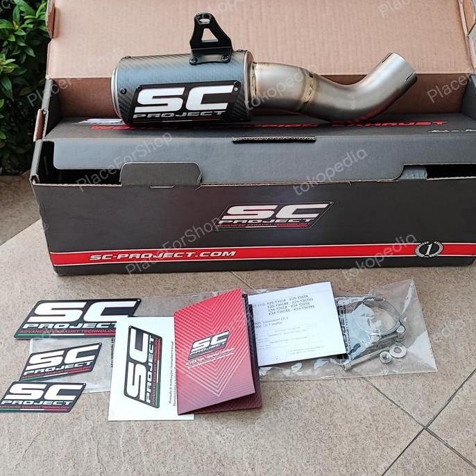 Knalpot SC Project Kawasaki Z900 Carbon