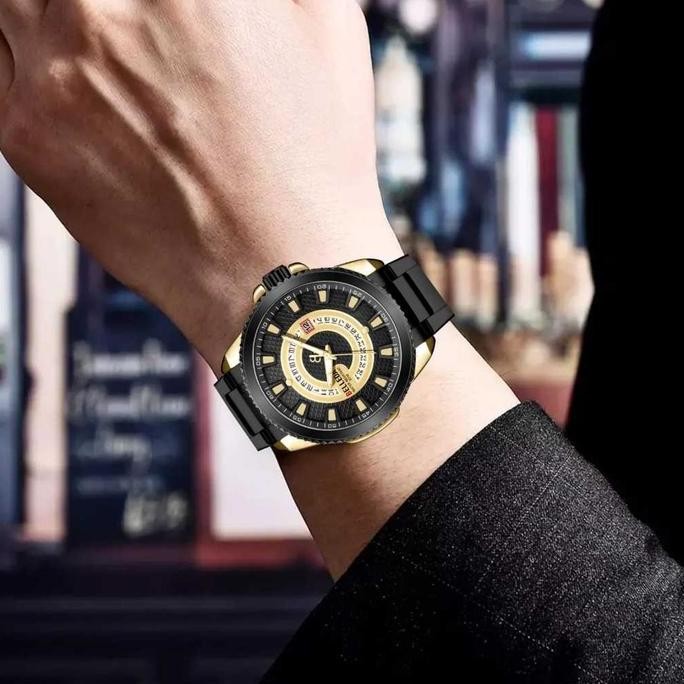 Grosir Eksklusif Live Buy 1 Get 1 Jam Tangan Pria Belleda 9044-2 Rantai Analog Anti Air Garansi Resm