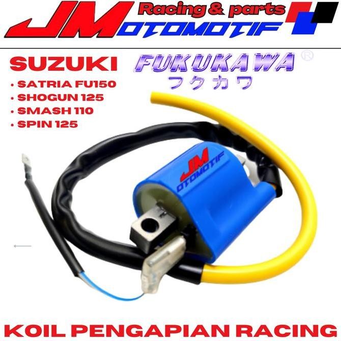 Produk Baru KOIL PENGAPIAN RACING CDI FUKUKAWA FOR ALL TIPE MOTOR SUZUKI SATRIA FU 150 / SHOGUN 125 