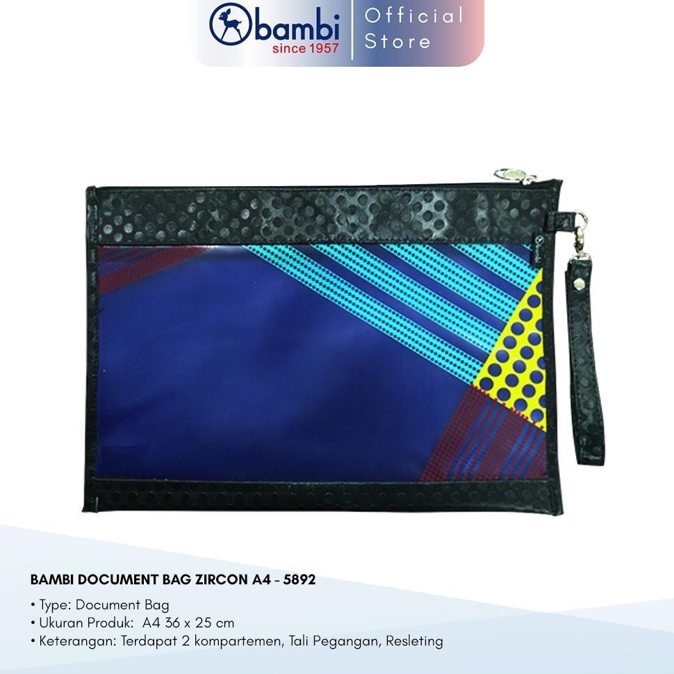

Bambi Tas Dokumen A4 Edisi Document Holder Tipe Zircon