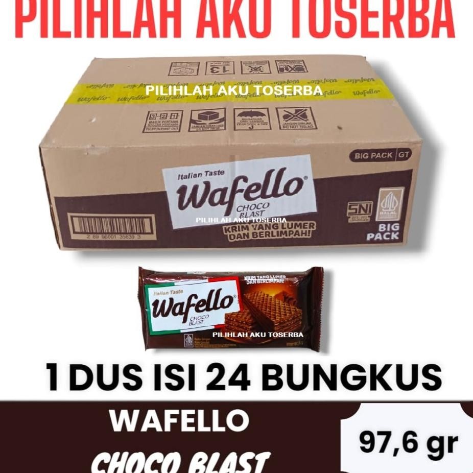 

Roma Wafello Choco Chocolate 97 Gr 1 Du Ii 24 Pc