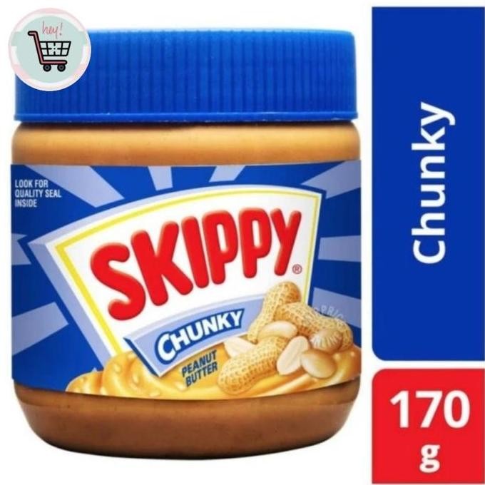 

Produk Baru!! SKIPPY Chunky Peanut Butter 170gr Selai Kacang