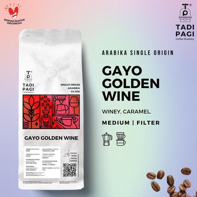 

WINE GAYO 200 GR ROAST BEAN COFFEE - BIJI KOPI MATANG TERMURAH