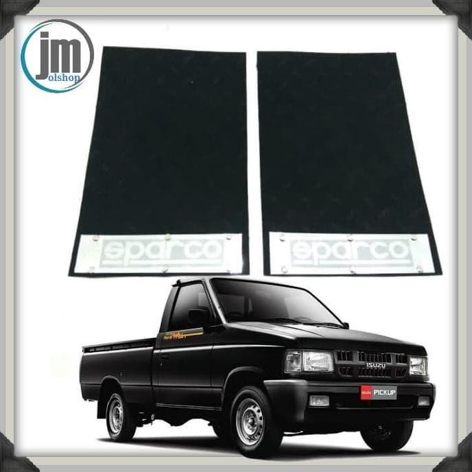 Promo Karet Lumpur / Mudguard Mobil Isuzu PANTHER Hitam COD