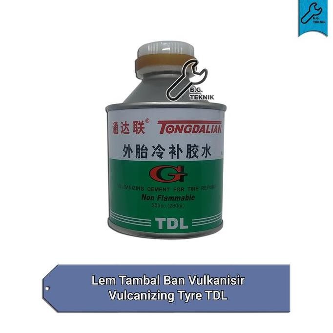 baru lem tambal ban untuk vulkanisir vulcanizing tyre tdl 200cc