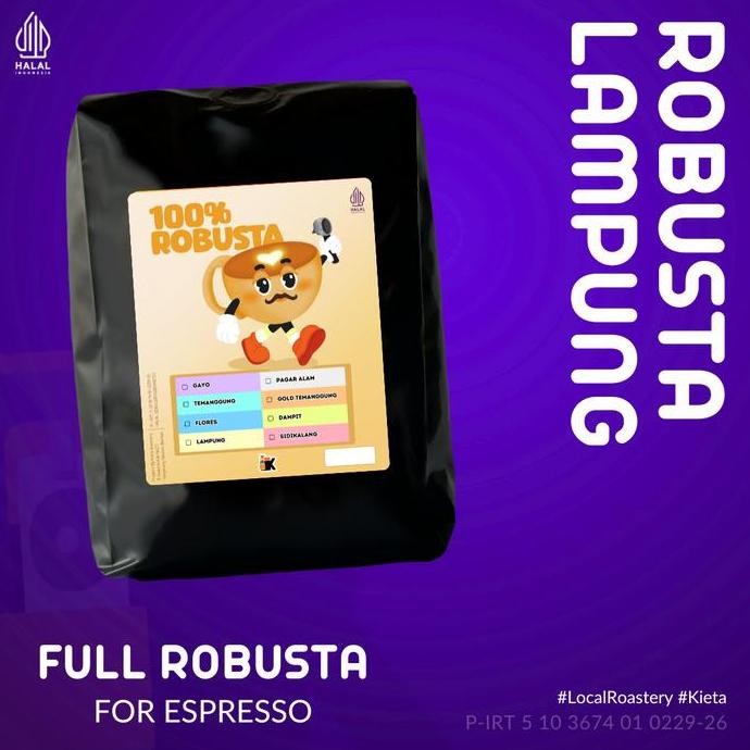 

BIJI KOPI ROBUSTA LAMPUNG 100GR TERMURAH