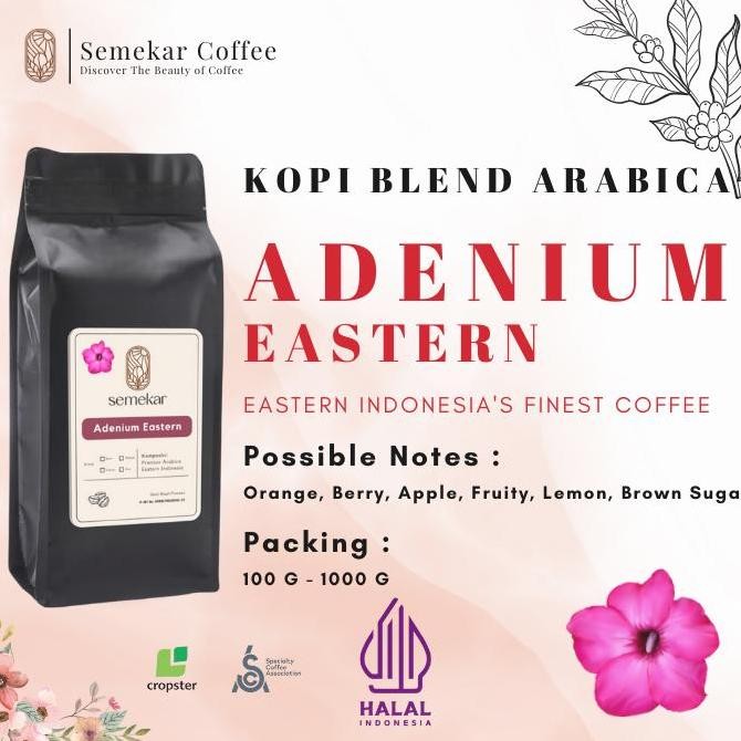 

ADENIUM EASTERN SPECIALTY ARABICA KOPI BIJI BUBUK COFFEE BY SEMEKAR COFFEE TERMURAH