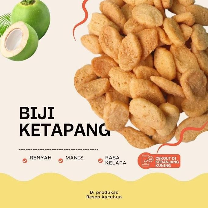 

KUE BIJI KETAPANG BERAT 550GR KUE KERING FOOD MAKANAN TERMURAH