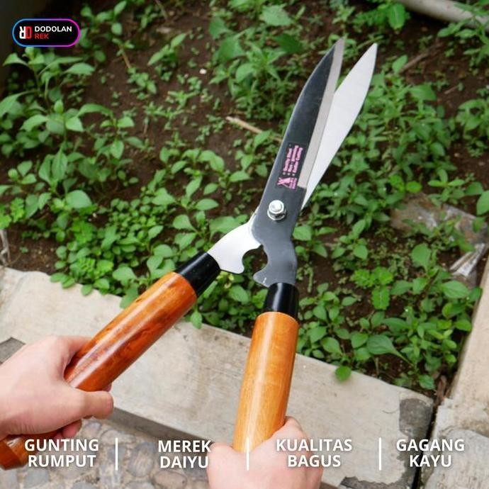 

GUNTING RUMPUT DAIYU GAGANG KAYU - HARGA PER BIJI TERMURAH