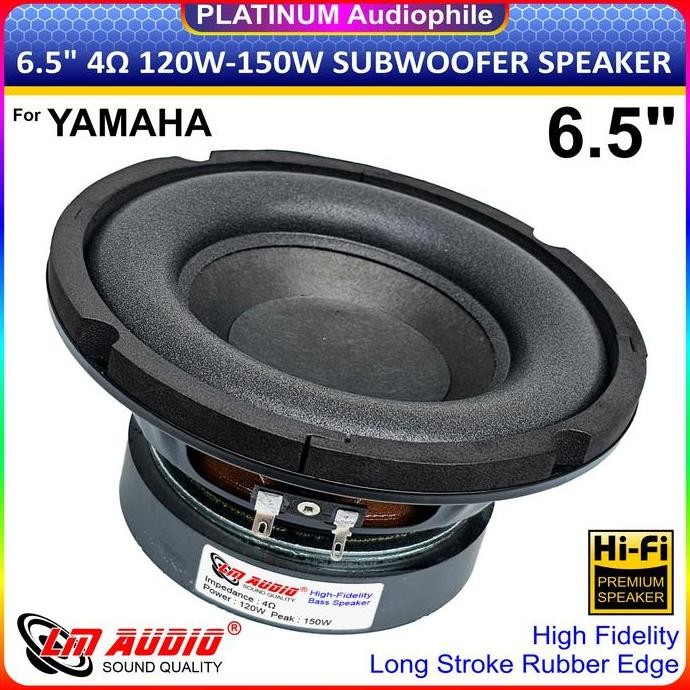 Speaker 6.5 inch Subwoofer 150W 4 ohm For DIY YAMAHA 6.5" Hifi Woofer Speker LM-6528