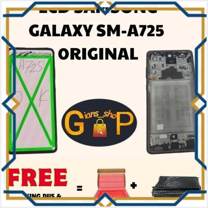 [gia] lcd samsung galaxy a72 - a725 original second copotan 2nd