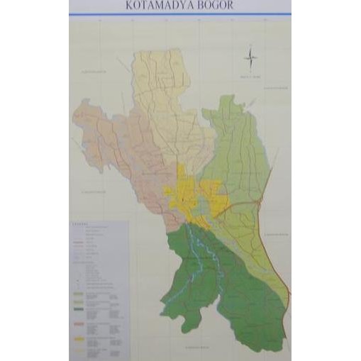 

ready stock Peta Kota Bogor (Lipat)