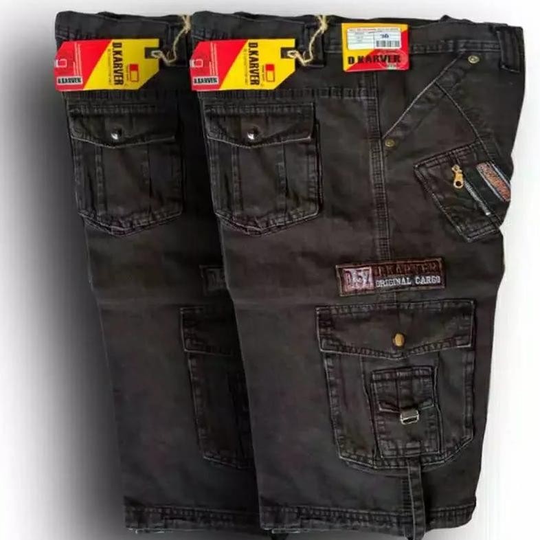 Cargo Pendek Jumbo Tebal Pria Celana Gunung Pria Pendek Bahan Tebal Celana Cargo Pendek Jumbo