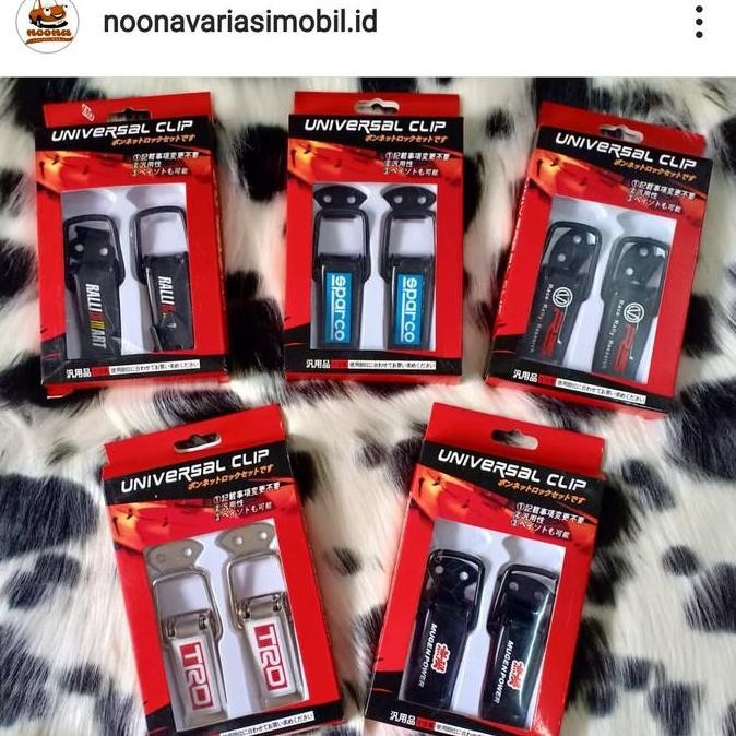 Promo clip bemper klip bumper mobil ukuran besar sepasang COD