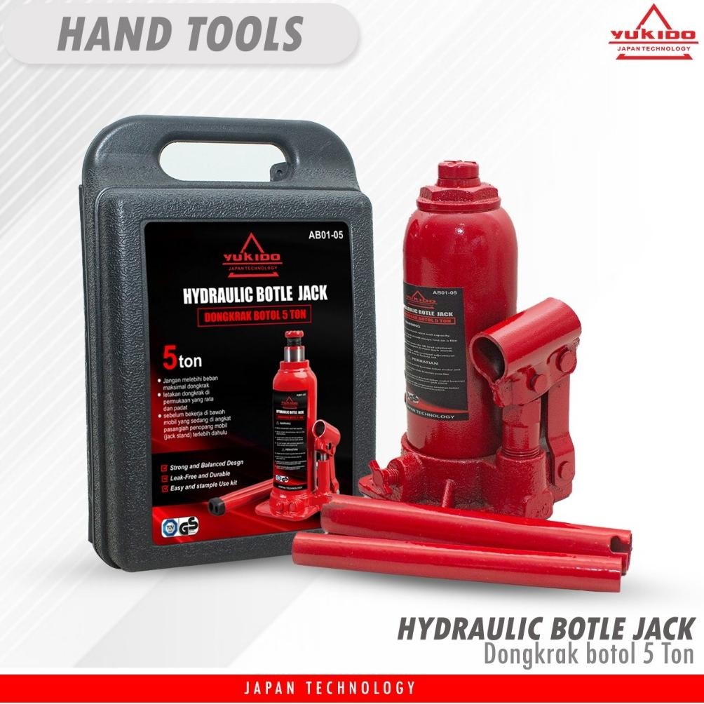 Ready Dongkrak Ples Koper  Dongkrak Botol 5 Ton, 3 Ton & 2 Ton Mobil Universal Kuat Murah Suv Sedan 