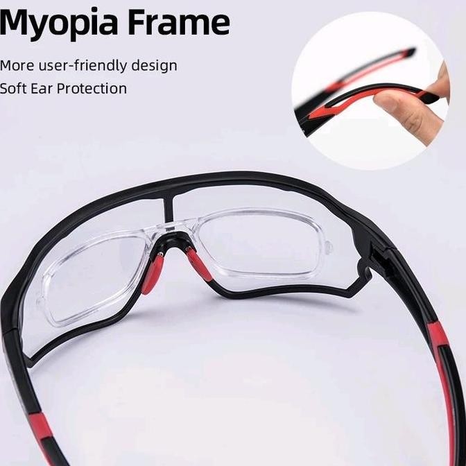 || MUSASHI / ORIGINAL Kacamata sepeda ROCKBROS lensa Photochromic - Kacamata Photochromic Gowes Lari