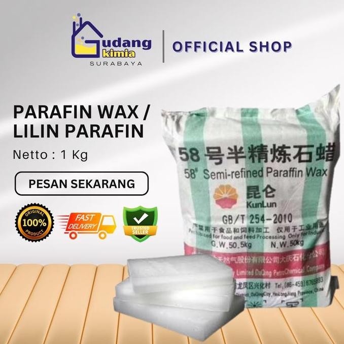 Promo Parafin Wax / Lilin Parafin 1 Kg COD