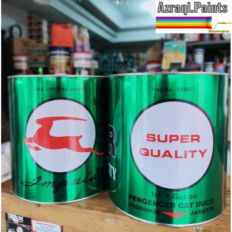 

Thinner Impala Hijau ( 5 Liter ) Pengencer Cat Minyak & Duco