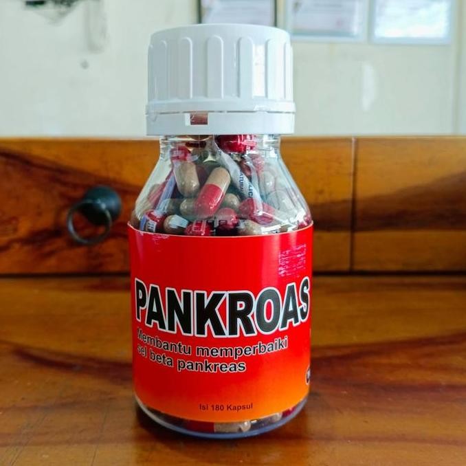 TERMURAH - Kapsul Pankroas isi 180 (obat diabetes untuk memperbaiki pankreas)