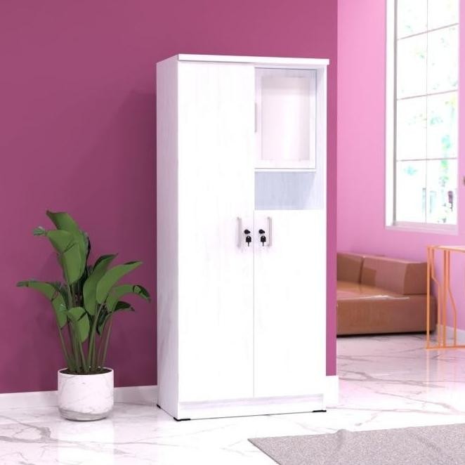 lemari pakaian minimalis lemari kayu gantung dan cermin rak kosmetik