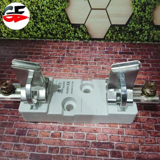 NH FUSE HOLDER NH-2 400A Dudukan Kaki METAL FORT nh2 nt-2 nt2