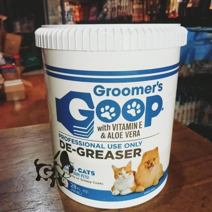 Groomer's Goop Vitamin E & AloeVera, Cream Bulu Anjing Kucing 794ml