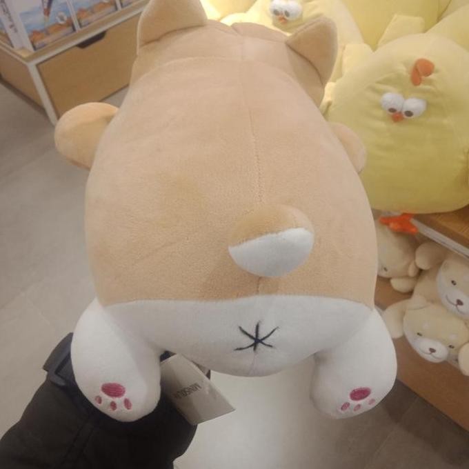 Boneka MINISO Shiba Inu Berbaring - Lying Shiba Series Plush Toy [terbaik]