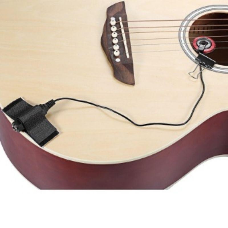 Pick Up Tempel Piezo Preamp Equalizer Gitar Bass Biola Cello 52