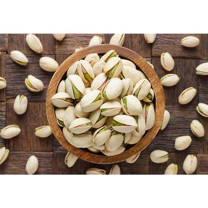 

Promo Kacang Pistachio Kualitas Premium 1Kg / Fustuk / Kacang Arab Original 500Gr Baru Exp 2026