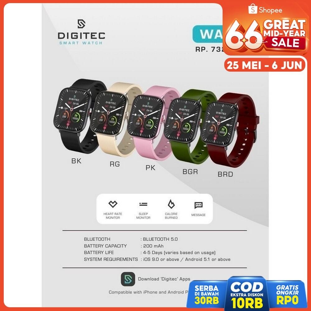 DIGITEC DG SW WAVE / DG-SW-WAVE Smart Watch Smartwatch ORIGINAL