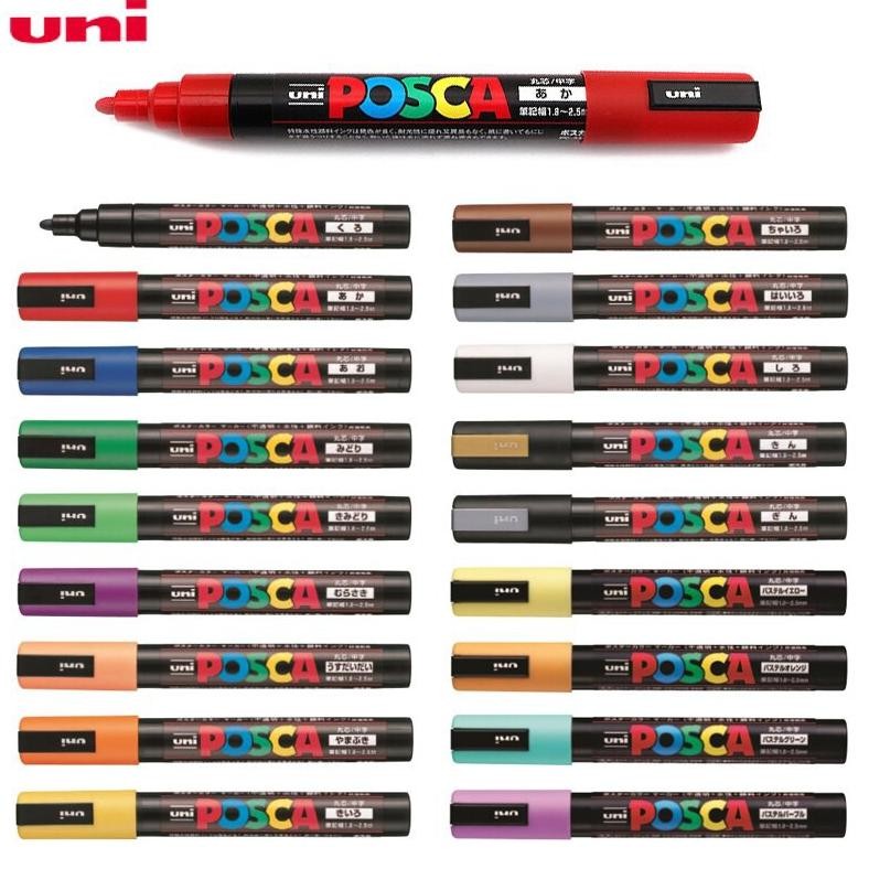 

Uni POSCA PC-5M Marker Pen - Medium Tip Part 2