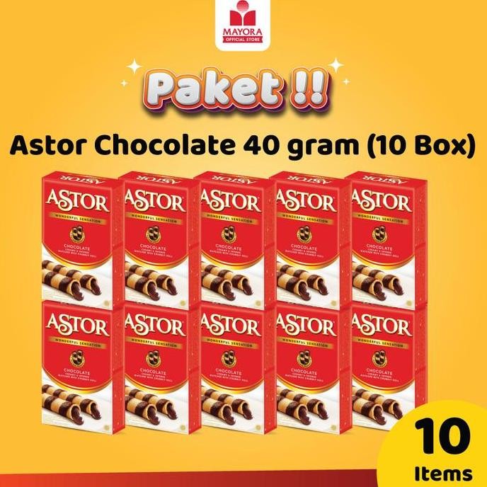

Murah Wafer Astor Bundle 10 Pcs (@40G)