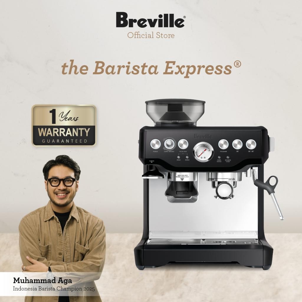 NEW PRODUCT BREVILLE THE BARISTA EXPRESS - MESIN KOPI ESPRESSO OTOMATIS SHOPSURF