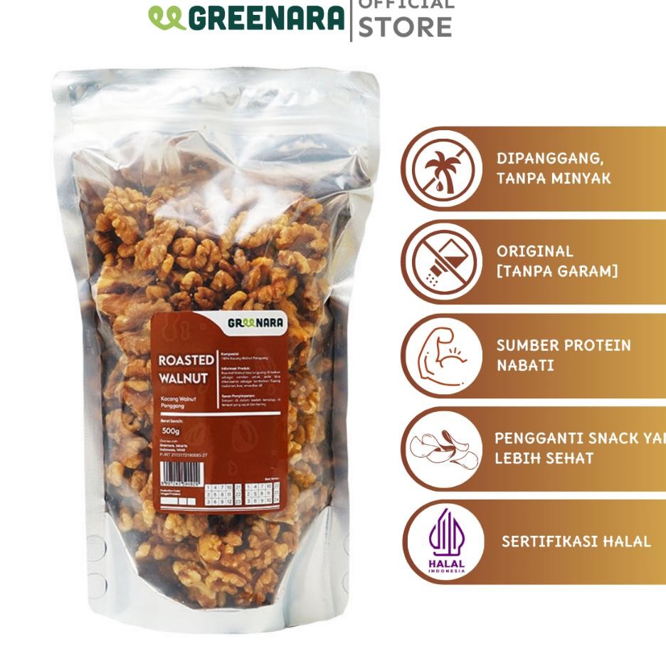 

Greenara Acang Walnut Panggang Gr Roated Walnut