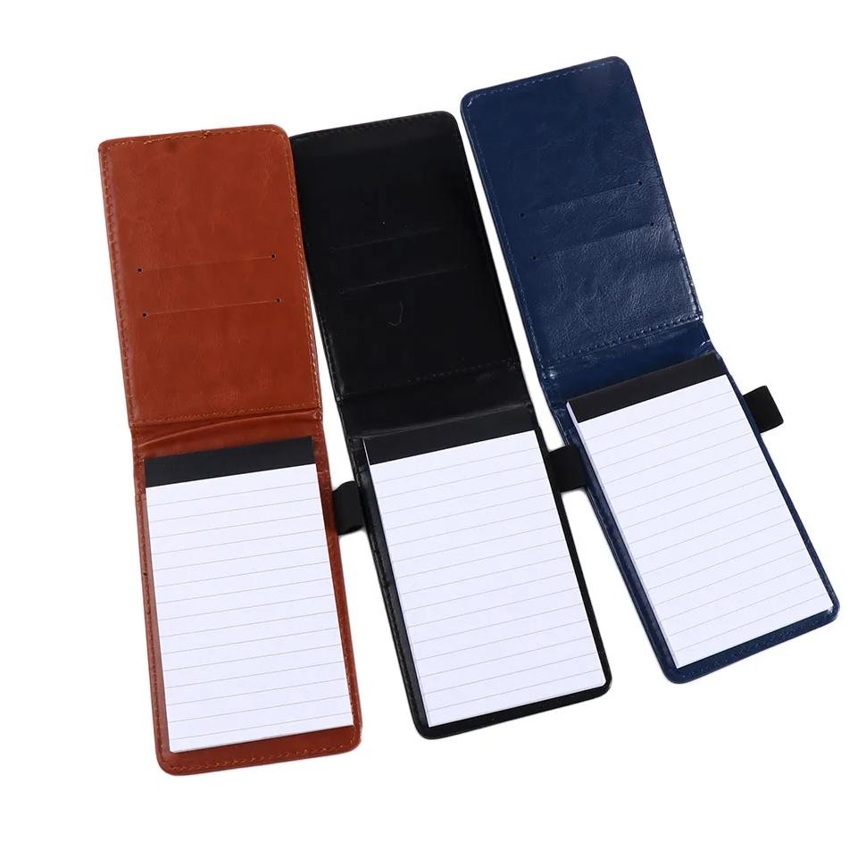 

Leather Cover Pocket Planner A7 Notebook Small Notepad Note Book Business Diary Memos Office School Stationery