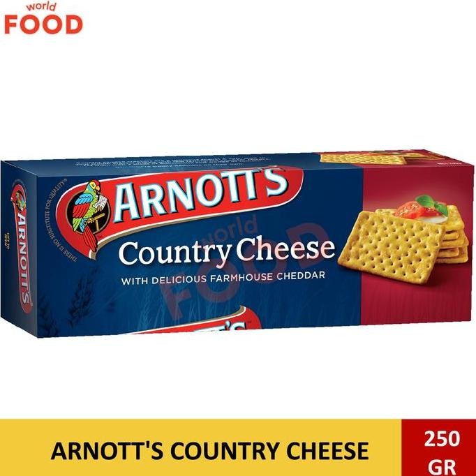 

Promo Arnott'S Country Cheese Crackers 250Gr