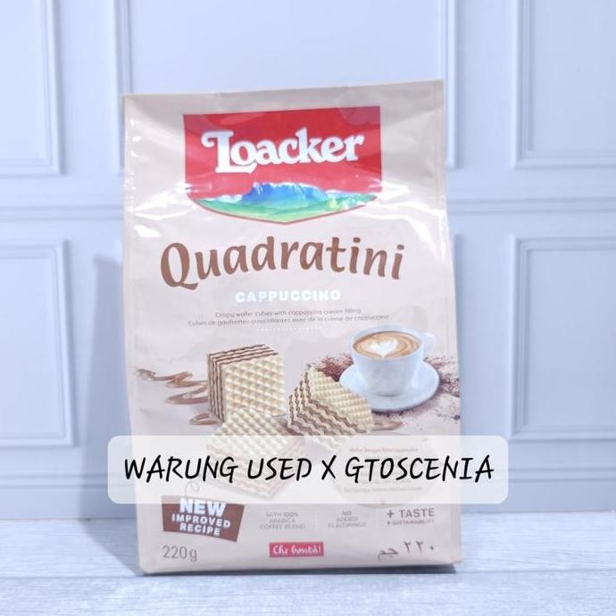 

Sale Loacker Quadratini 250Gr Wafer All Varian