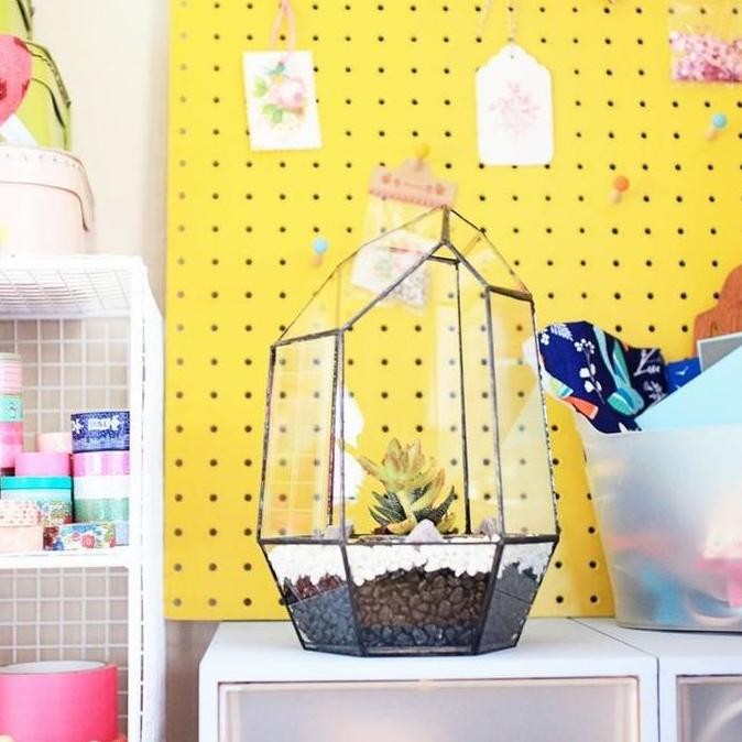 Spesial Pegboard Kayu / Dekorasi Dinding