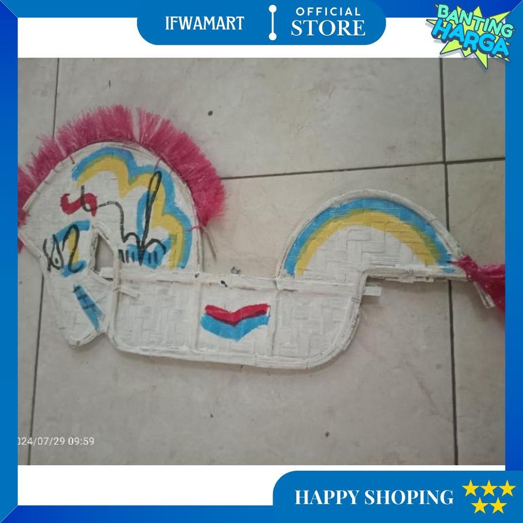 Grosir Mainan Jaranan Anak/ Harga Grosir Bisa Cod/Pengrajin Kuda Lumping Murah/Kuda Kepang Anak/Jara