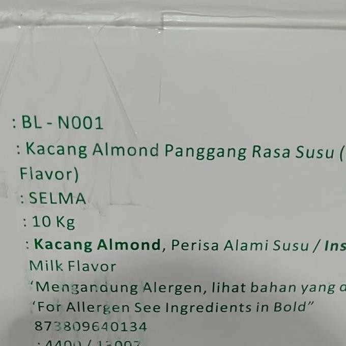 

Sale Kacang Almond Cangkang-Butter 1Kg Cemilan Snack Susu