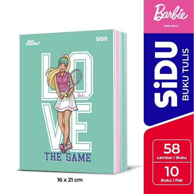 

Termurah SiDU Buku Tulis Barbie 58 Lembar - 10 Buku