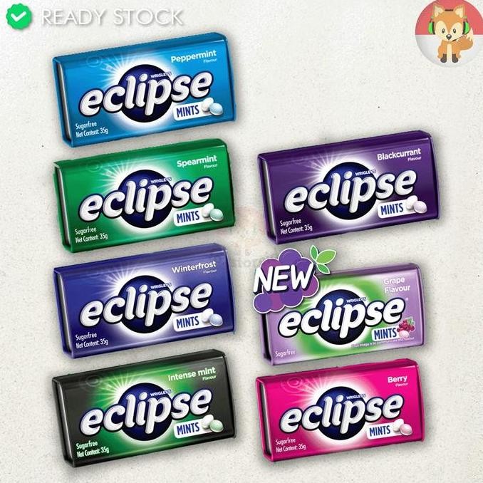 

Murah Eclipse Mints Sugar Free Flavour 35G Permen Impor