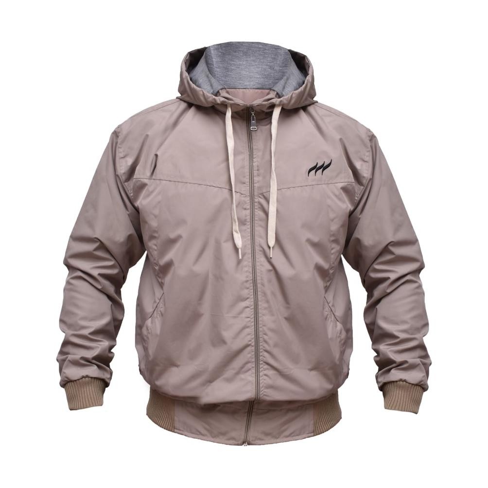 Jaket Hodie Bomber Distro JUMBO  XXXL Parasut Waterproof Hoodie Casual Outdoor Pria Cowok Distro Big