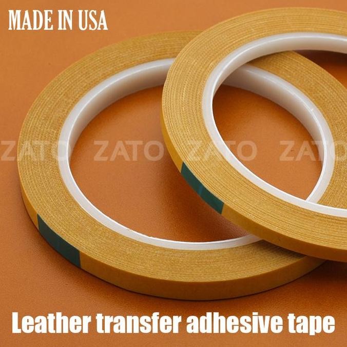 

baru leather transfer adhesive tape - leather glue - lem kulit