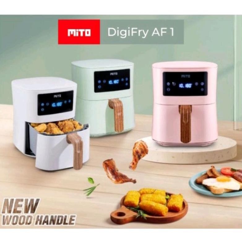 Mito AF1 Digital Air Fryer 4 Liter Low Watt dan Garansi Resmi / mito air fryer / AIR FRYER MITO