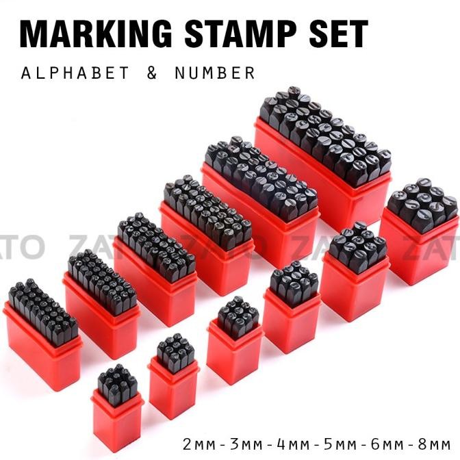 

baru marking stamp set ( alphabet & number )
