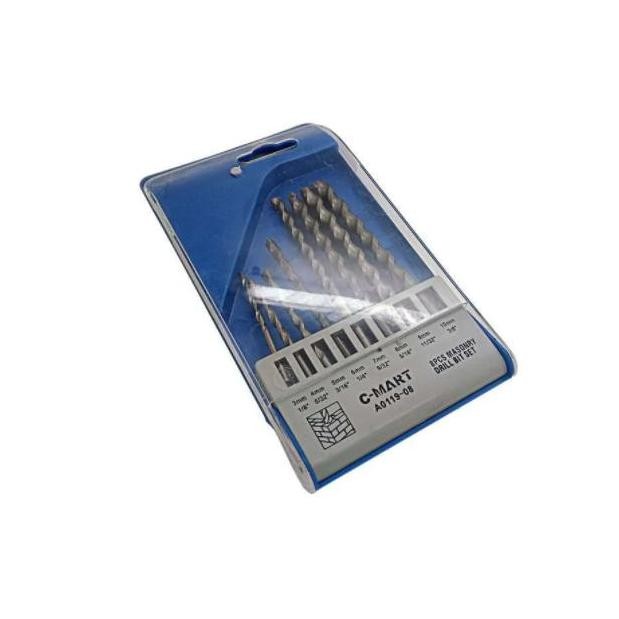 Baru Wood Drill Bit Mata Bor Beton set 8 pcs CMART
